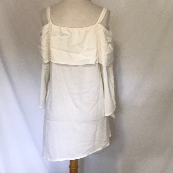 Soft Surroundings Ivory Cotton top size Large - Picture 3 of 4